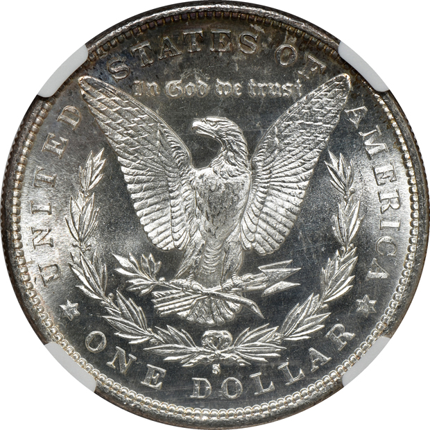 Three 1881-S NGC MS-66 CAC