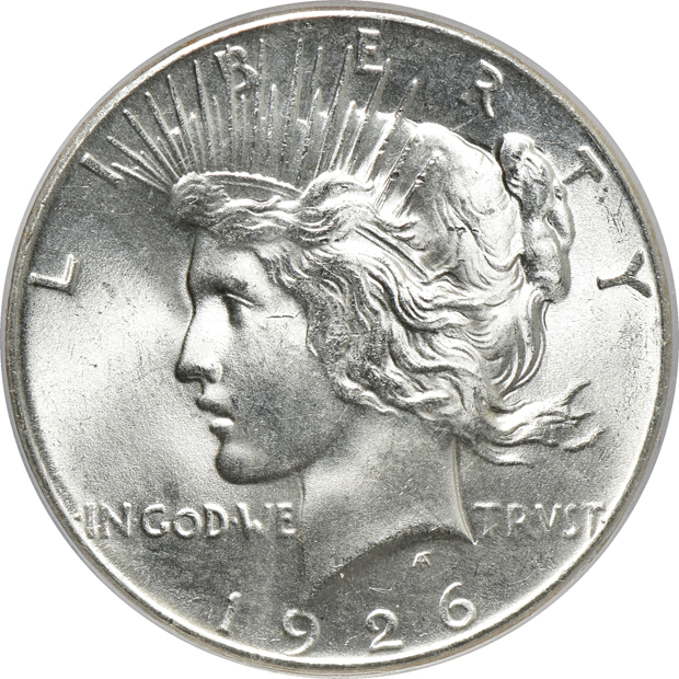 1926 MS-65+, and a 1926-D MS-64 CAC, both PCGS