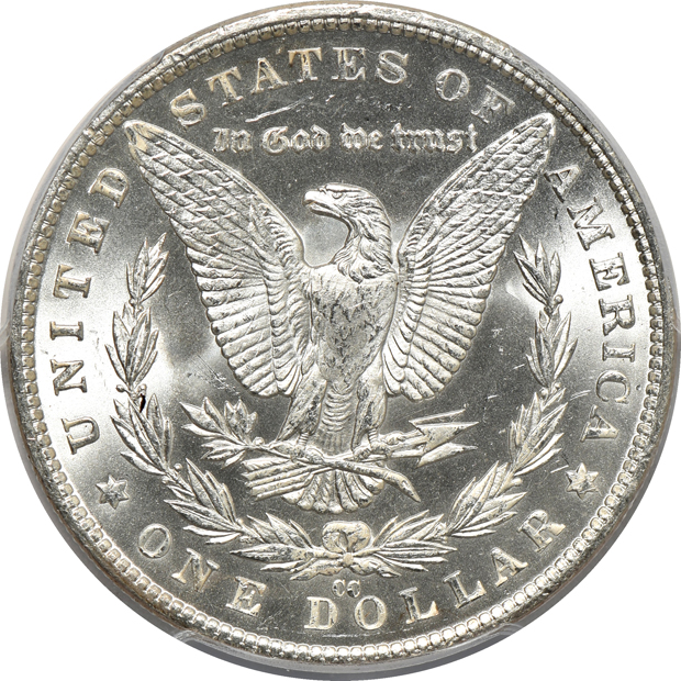1882-CC MS-64, and 1882-CC MS-65, both PCGS
