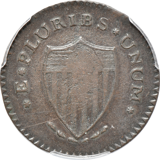 1787 New Jersey PLURIBS PCGS XF-40