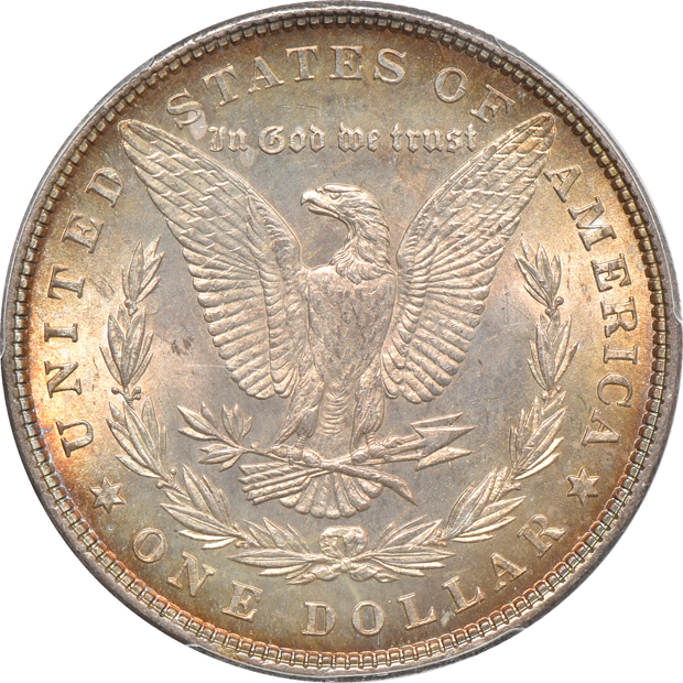 1878 7TF Reverse of 1879 PCGS MS-64+ CAC