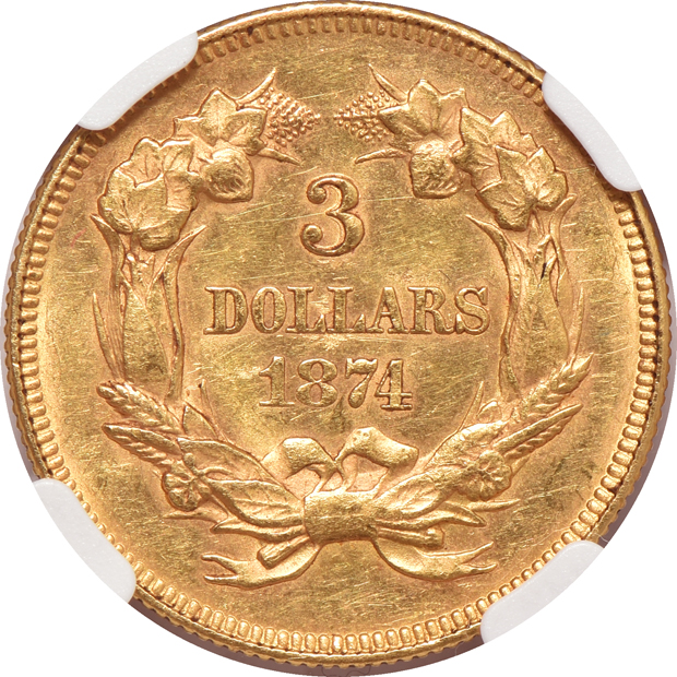 1874 NGC AU-58