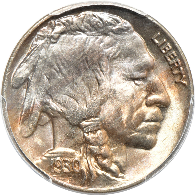 1913-D Type 2 MS-64, and a 1930 MS-66, both PCGS
