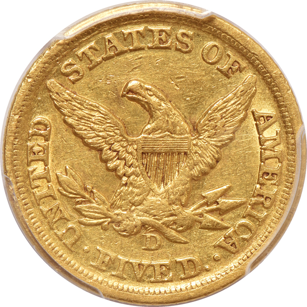 1852-D PCGS XF-45