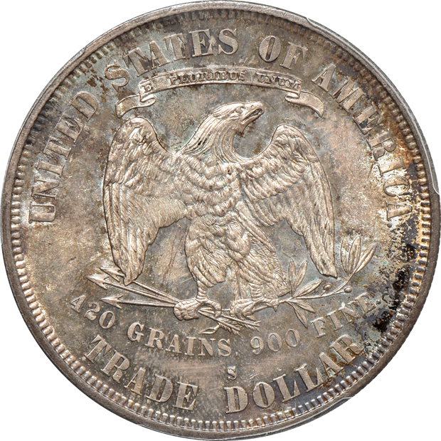 1878-S Trade PCGS MS-64