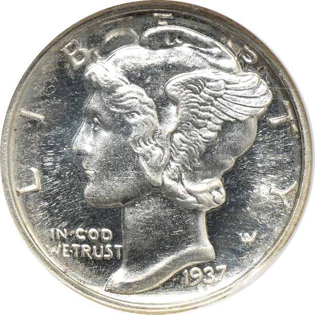 1937 Proof Set, NGC certified