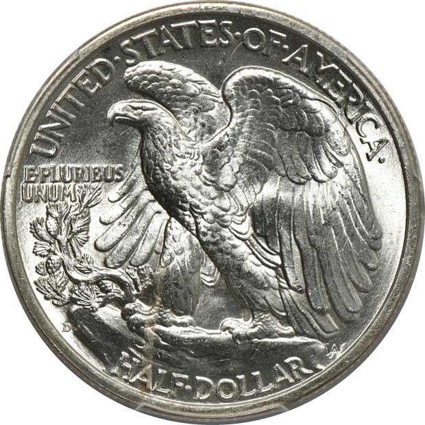 1936-D PCGS MS-65, 1941 PCGS MS-66, and a 1945-S NGC MS-66