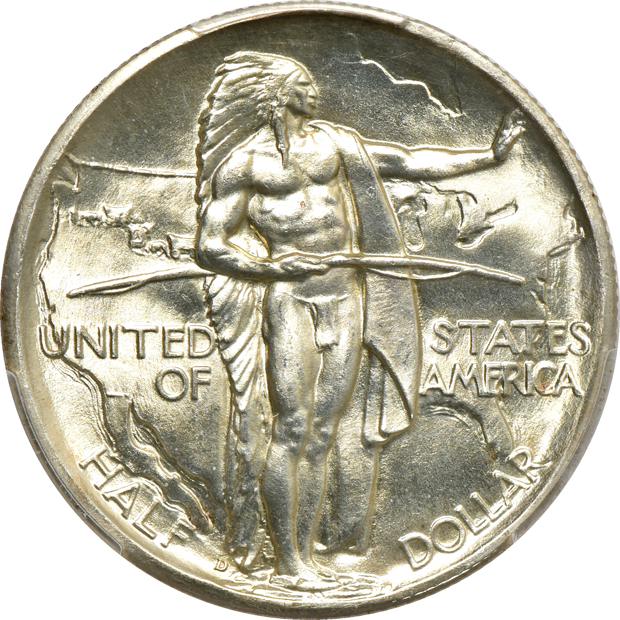 1936 Delaware, 1937 Roanoke, and 1937-D Oregon, all PCGS MS-66