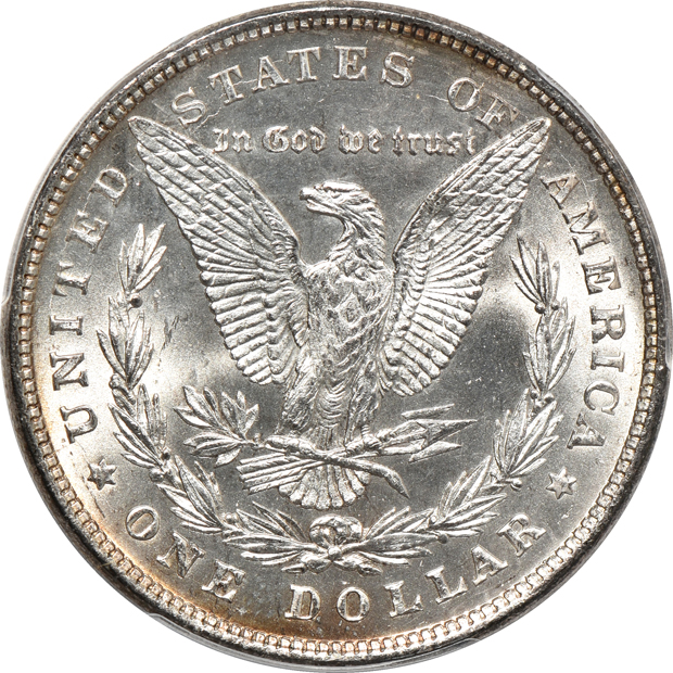 1878 8 TF MS-63, and an 1879-S Reverse of 1878 AU-58, both PCGS