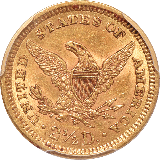 1861 New Reverse - Type II PCGS MS-61