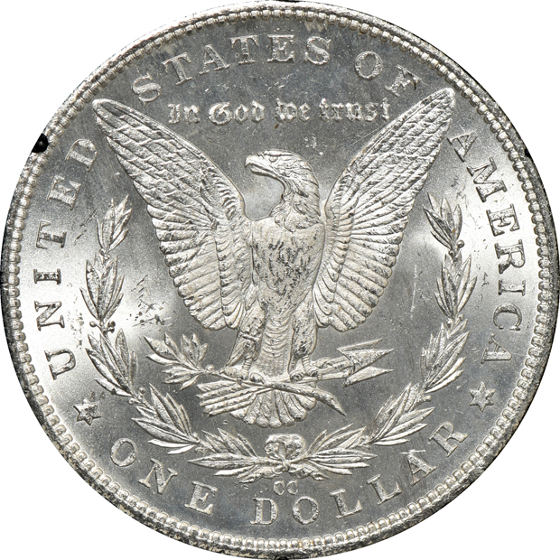 1882-CC GSA MS-64, and an 1882-CC GSA MS-65, both NGC