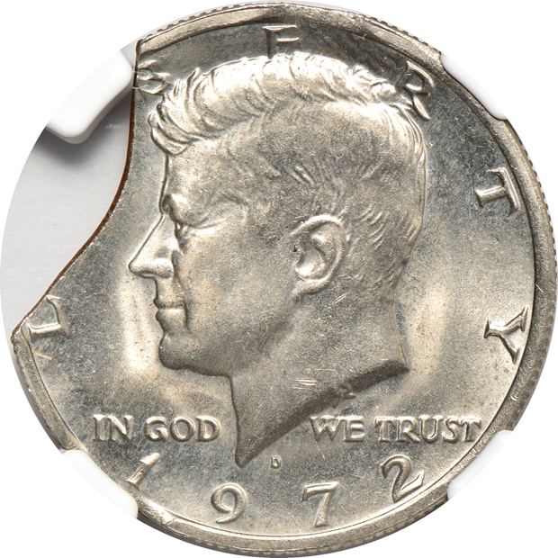 Six error coins certified by NGC