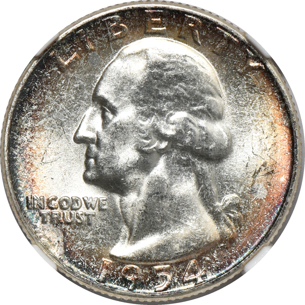 Twenty United States coins certified by NGC