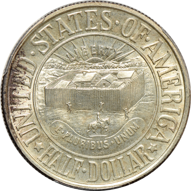 1936 Elgin, 1936 Norfolk, and 1936 York, all PCGS MS-66