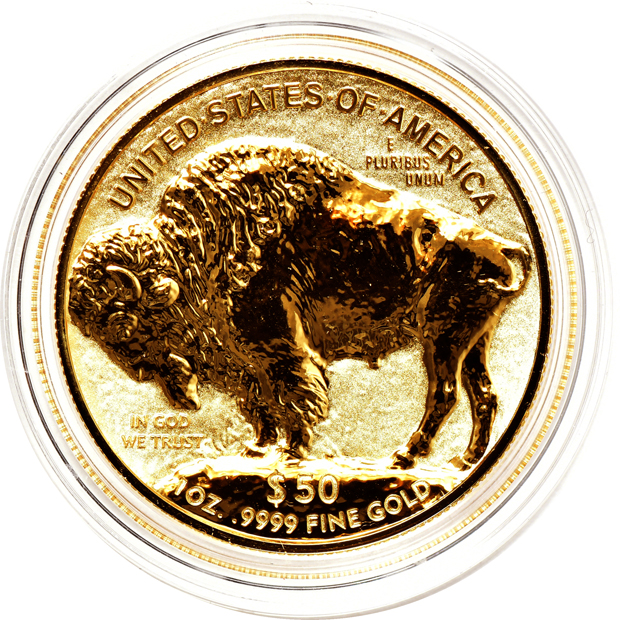 2013 Reverse Proof 1oz Gold Buffalo