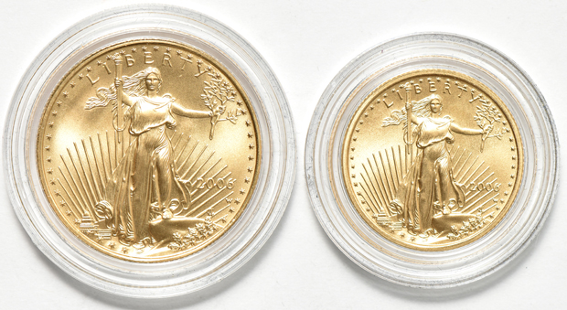 2006-W American Eagle 20th Anniversary Gold Coin Set