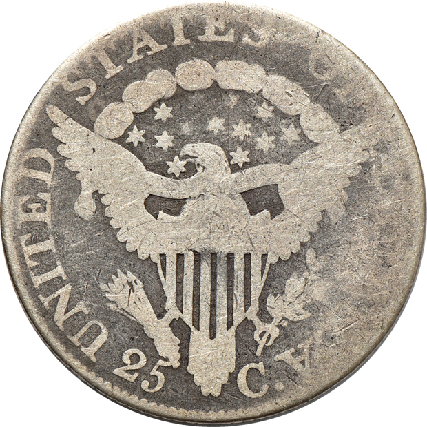 Five U.S. silver type coins