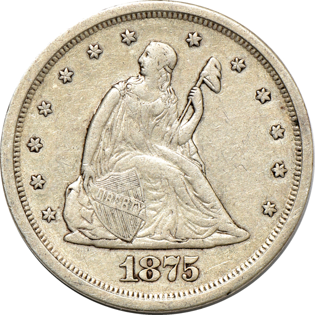 Five U.S. silver type coins