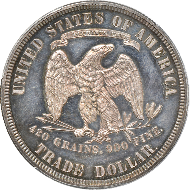 1881 Trade PCGS PR-63+CAM CAC