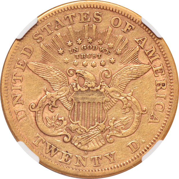 1869-S NGC XF-40