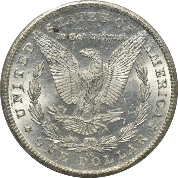 1881-CC VAM-2 GSA soft pack NGC MS-63