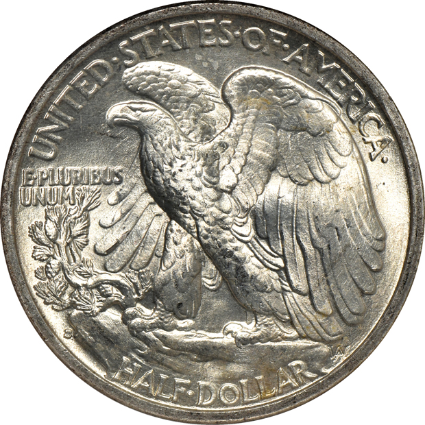 1936-S, 1937-D, and 1941-S, all NGC MS-64