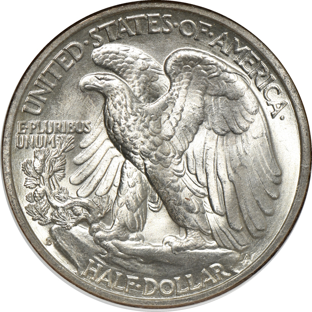 1936-S, 1937-D, and 1941-S, all NGC MS-64