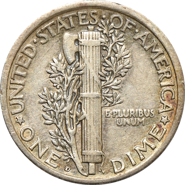 1921 and 1921-D, both VF