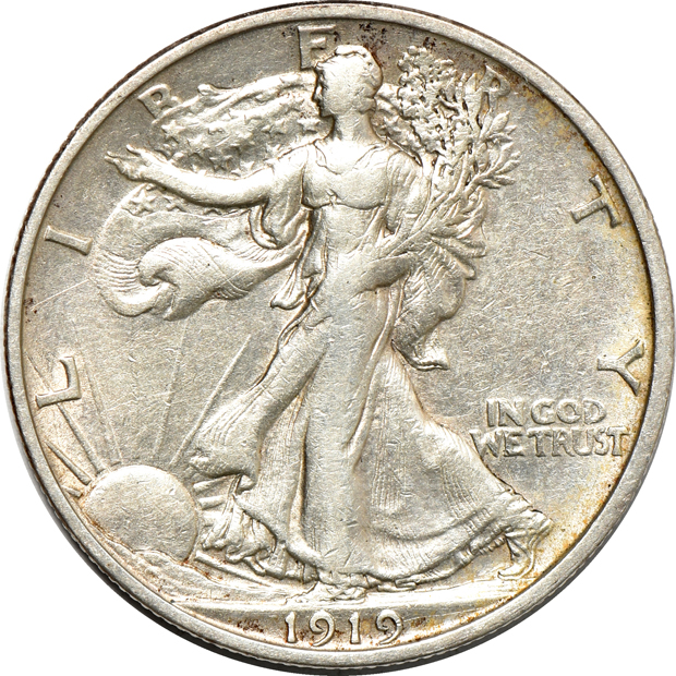 1919-D and 1919-S, both XF