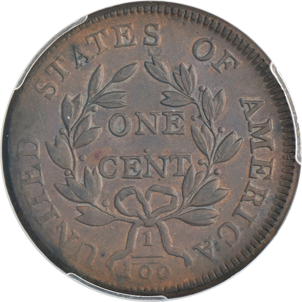 1802 No Stems S-241 PCGS MS-64 CAC