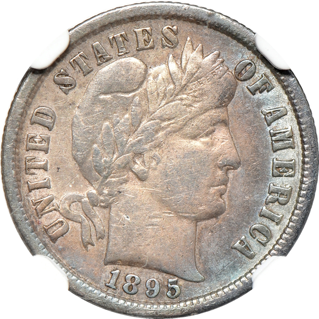 Five United States silver type coins certified by NGC