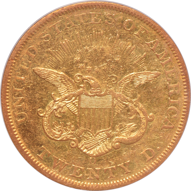 1850-O PCGS AU-53