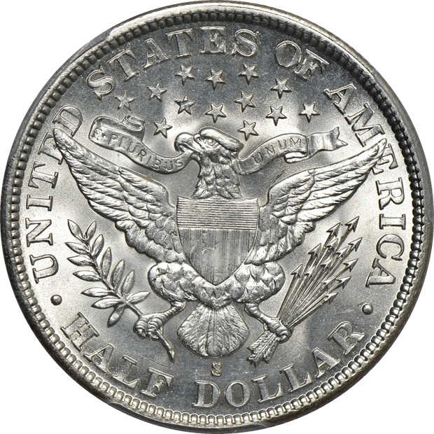 1907-S PCGS MS-64 CAC