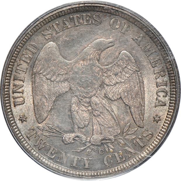 1875-CC PCGS MS-62 CAC