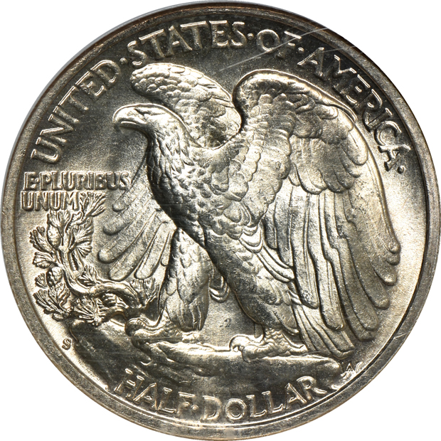 1941-S PCGS MS-65+, and a 1942-S NGC MS-65