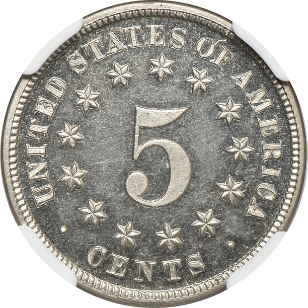 1871 NGC PR-66 CAMEO CAC