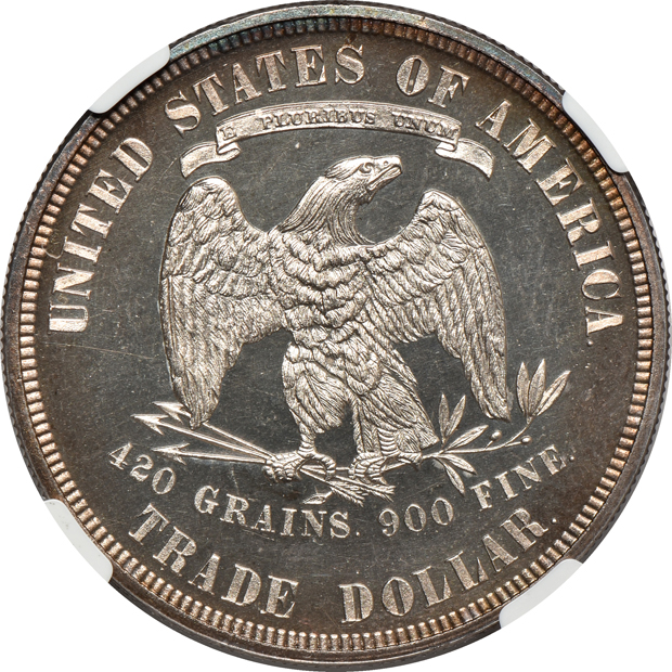 1879 Trade NGC PR-64
