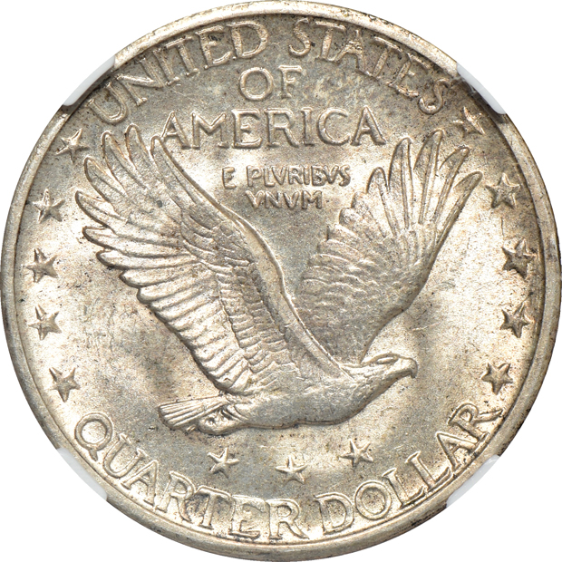 1917 Type 1 MS-62, 1918-D MS-63, and a 1926-D MS-63 (no line), all NGC