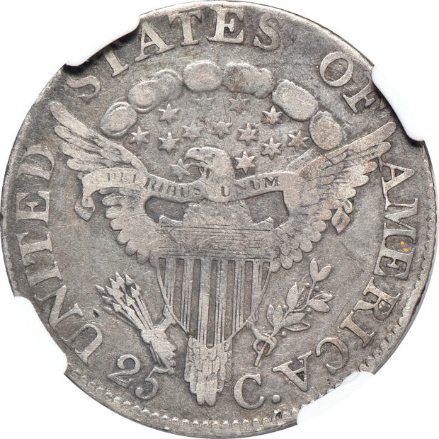 1806 Draped Bust half-dollar Fine details/cleaned, and an 1837 large cent MS-61 BN, both NGC