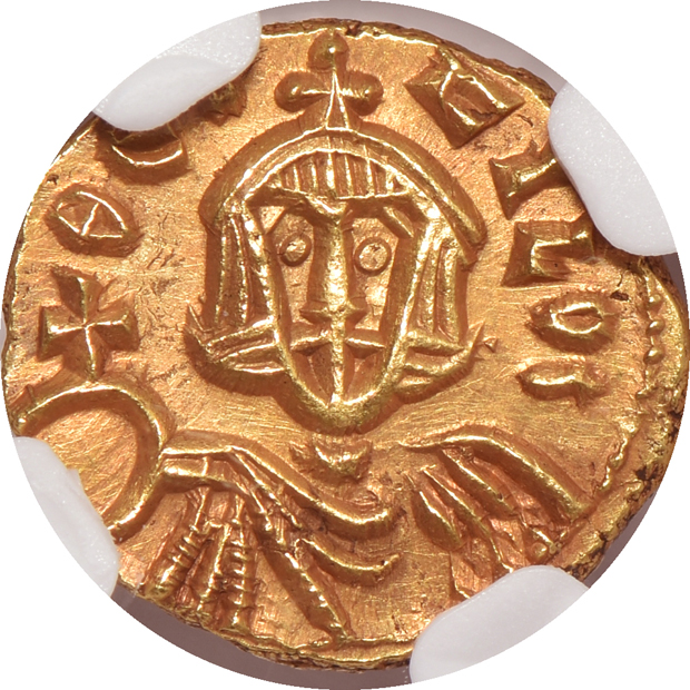 Roman Empire - 829-842 AD Byzantine gold Theophilus semissis - NGC Ch AU