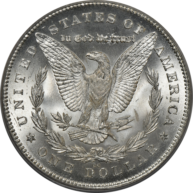 1880/79-CC Reverse of 1878 PCGS MS-65