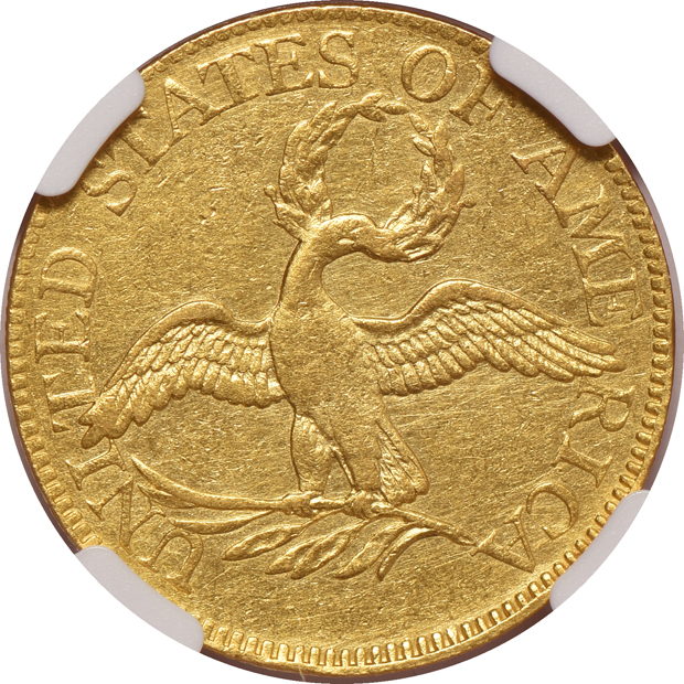1795 Small Eagle NGC AU details/cleaned