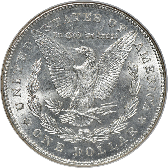 1878 7TF Reverse of 1878 NGC MS-65