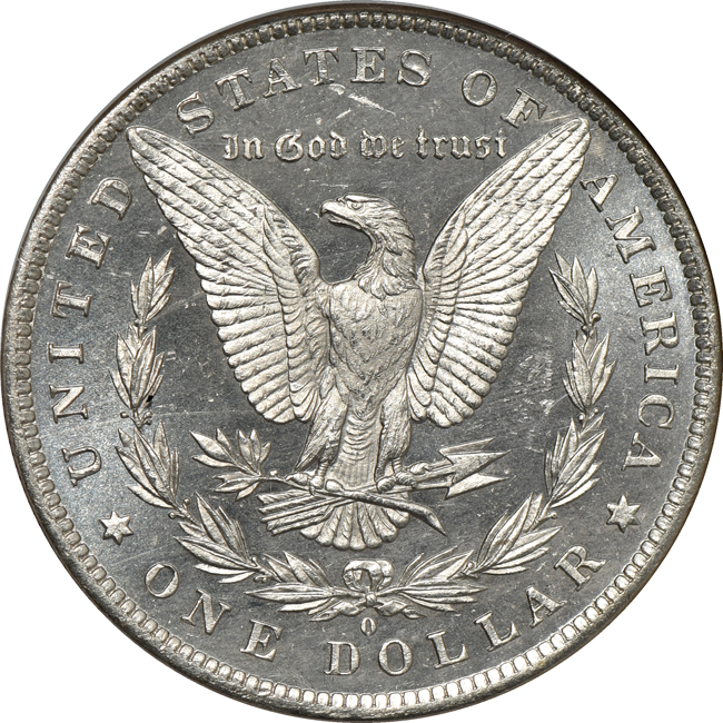 1884-O NGC MS-65 DPL