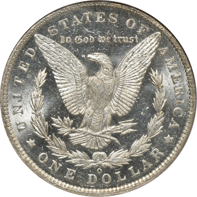 1890-O NGC MS-65 PL