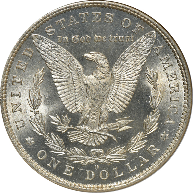 1881-O NGC MS-65