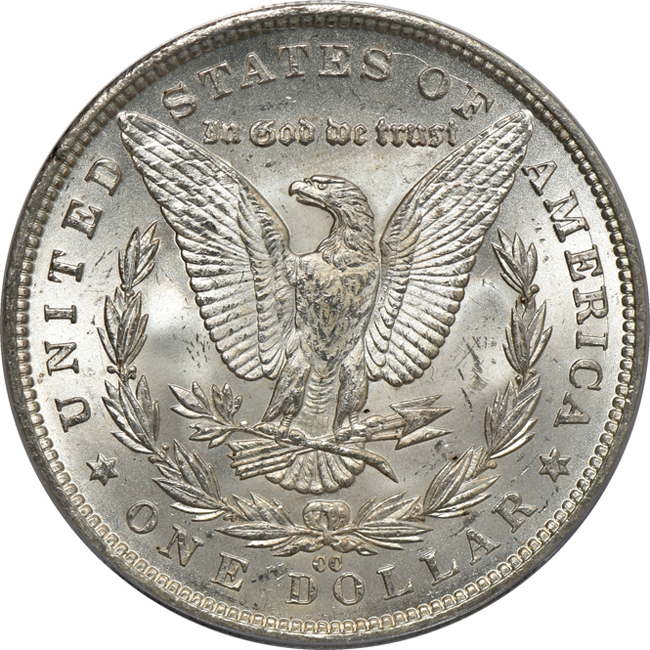 1891-CC PCGS MS-64 (green label) CAC