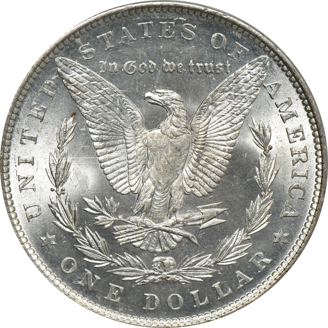 1878 7TF Reverse of 1879 PCGS MS-65