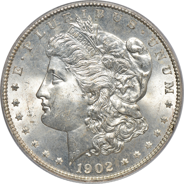 1900 and 1902-O, both PCGS MS-66 CAC