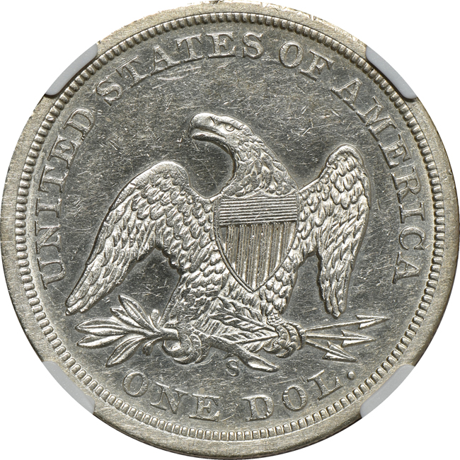 1859-S NGC AU-55